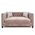 Beckett Loveseat: Classic Elegance by Bernhardt 3D model small image 2