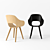 Modern Comfort: Maruni Roundish Armchair 3D model small image 2