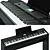 Casio PX350 Digital Piano 3D model small image 2