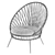 Mindo Panna Lounge Armchair: Modern, Comfortable, and Stylish 3D model small image 3