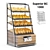 Superior Bread Display Rack 3D model small image 1