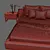 Groundpiece Bed: Sleek and Stylish Comfort 3D model small image 2