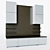 Modern Style TV Cabinet | CORONA, Vray Versions | Textures Included 3D model small image 1