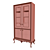 Venetian Bookchase - Elegant and Spacious Bookshelf 3D model small image 3