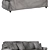 Elegant Tifton Slipcover Sofa 3D model small image 3