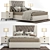 Luxury ALF Mont Blanc Bed | Italian Interiors 3D model small image 1