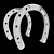 Lucky Charm: Horseshoe Pendant 3D model small image 3