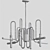 Elegant Eurofase Briggs Chandelier 3D model small image 2