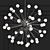 Modern Gold Chandelier: Impulse Collection 3D model small image 1