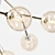 Sycamore Chandelier: Elegant Illumination at 45 Watts 3D model small image 2