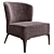 Elegant Aston Chair 3D model small image 3