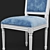 Elegant Dining Chair 2013 3D model small image 2