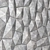 Stone Décor Panel: Elegant & Versatile Design 3D model small image 2