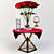 Elegant Rose Decor 3D model small image 1