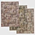 Vintage Bakhtiari Carpets by Louis de Poortere 3D model small image 1