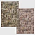 Vintage Bakhtiari Carpets by Louis de Poortere 3D model small image 2