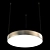 Luchera LED Designer Chandelier 3D model small image 1