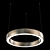 Modern LED Ring Pendant Light - Luchera TLAB1-80-01 v1 3D model small image 1