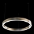 Modern LED Ring Chandelier | Luchera TLAB1 3D model small image 1