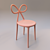 Elegant Ribbon Chair & Lolita Lamp 3D model small image 2