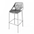 Caprice Bar Stool - Stylish and Versatile 3D model small image 3