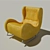 Bill - Arte M Rocking Chair 3D model small image 1