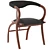 Peru Dining Armchair: Elegant and Stylish 3D model small image 1