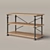 Ethnic Baker's Rack Console 3D model small image 1