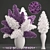 Lilac Bliss Bouquet 3D model small image 1