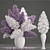 Lilac Bliss Bouquet 3D model small image 3