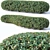 Versatile Cotoneaster Hedge: Seamless & Customizable 3D model small image 2