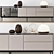 Elegant Minotti Sideboard: Luxurious Storage Solution 3D model small image 1