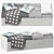 BRIMNES Floating Shelf - Modern Storage Solution 3D model small image 1