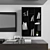 Modern TV Stand Set 032 3D model small image 2