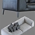 Poliform Metropolitan: Stylish Designer Sofa 3D model small image 3