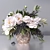 Elegant Peony Blossom Vase 3D model small image 1