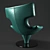 Harley Lounge Chair 3D model small image 2