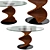 Modern Firenze Dining Table by Tonin Casa 3D model small image 1