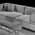 Modern Elegance: Living Divani Metro 2 Sofa
Sleek Sophistication: And Tradition JH7 Table 3D model small image 2