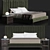 Italian Excellence: Michelangelo Bed 3D model small image 1