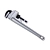 Heavy Duty Pipe Wrench 3D model small image 1