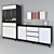 Elegant Saltum Sideboard & Buffet 3D model small image 3