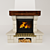 Supra Chatillon Fireplace Surround 3D model small image 2