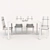 Modern Maynard Dining Set 3D model small image 3