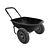 Multi-Purpose Wheelbarrow: Sturdy & Versatile 3D model small image 3