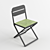 Sleek Concrete Sondag Chair 3D model small image 1