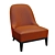 Elegant Noemi Armchair: Timeless Design 3D model small image 1