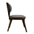 Elegant Clelia Chair: Modern Design 3D model small image 3