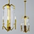 Cahill 4-Light Pendant: Elegant Illumination 3D model small image 1