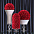 Exquisite Artificial Rose Flower Set 3D model small image 2